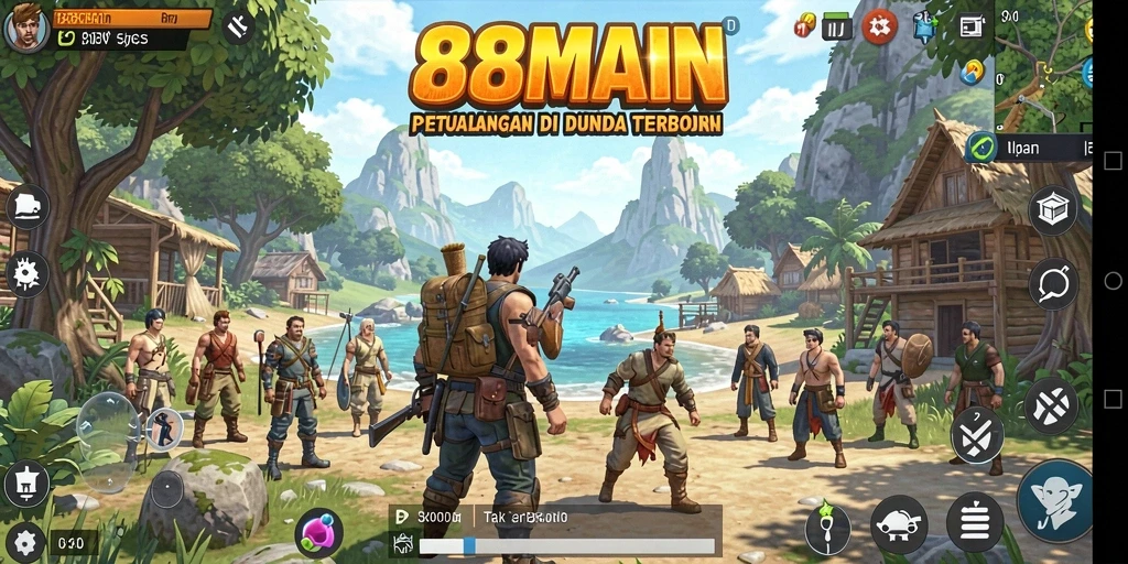 Gameplay dinamis di dunia terbuka 88MAIN.