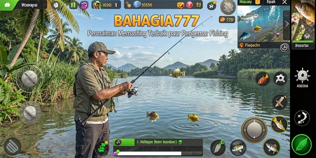 Tangkapan ikan yang mengesankan dalam gameplay BAHAGIA777.