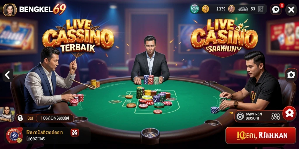 Tampilan gameplay BENGKEL69 yang memukau dan interaktif.