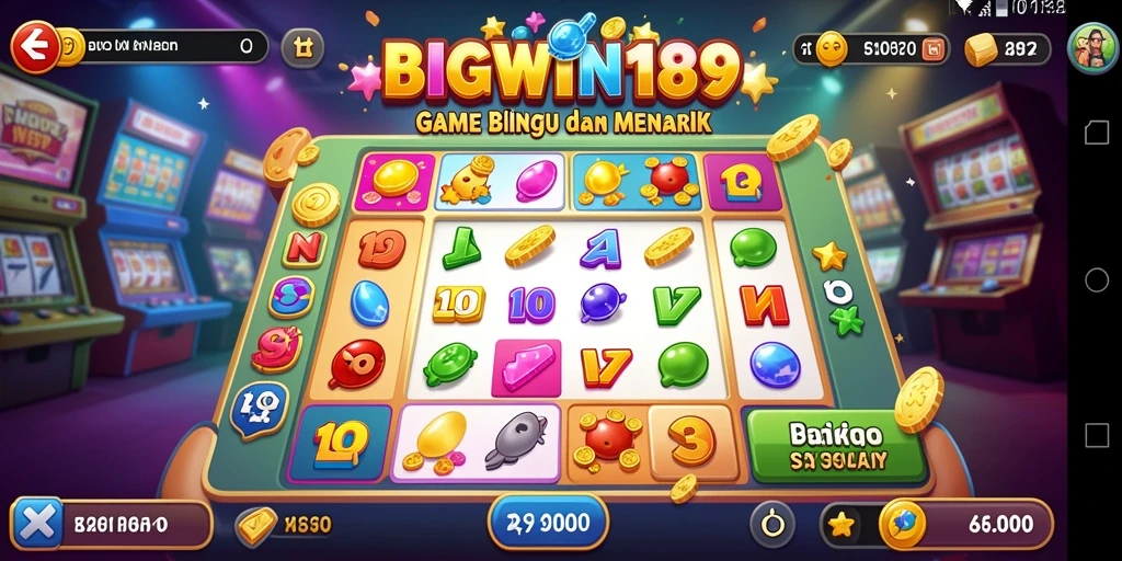 Tampilan gameplay Bingo yang menarik di BIGWIN189.