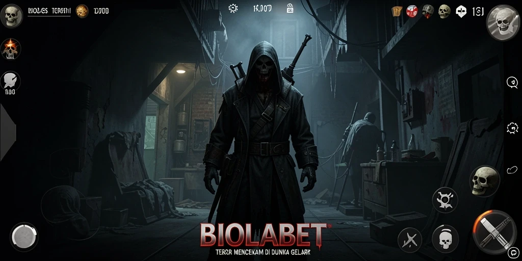 Tangkapan layar gameplay BIOLABET yang menakutkan dan mendebarkan.
