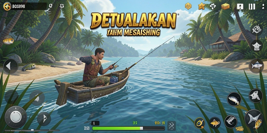 Gameplay seru dalam BOS898 dengan tampilan ikan yang beragam.
