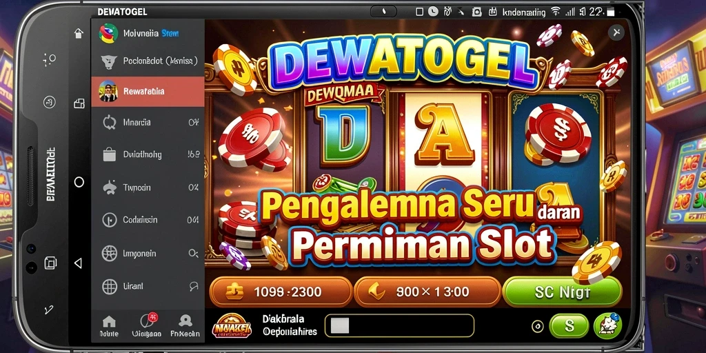 Tampilan menarik dari gameplay Slot DEWATOGEL yang memukau.
