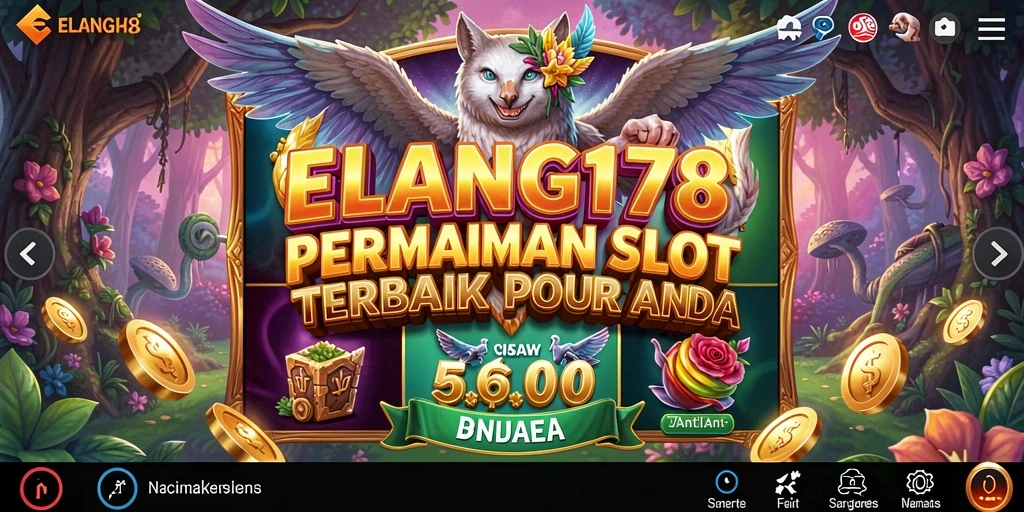 Tampilan gameplay Slot yang menarik dan menghibur di ELANG178.