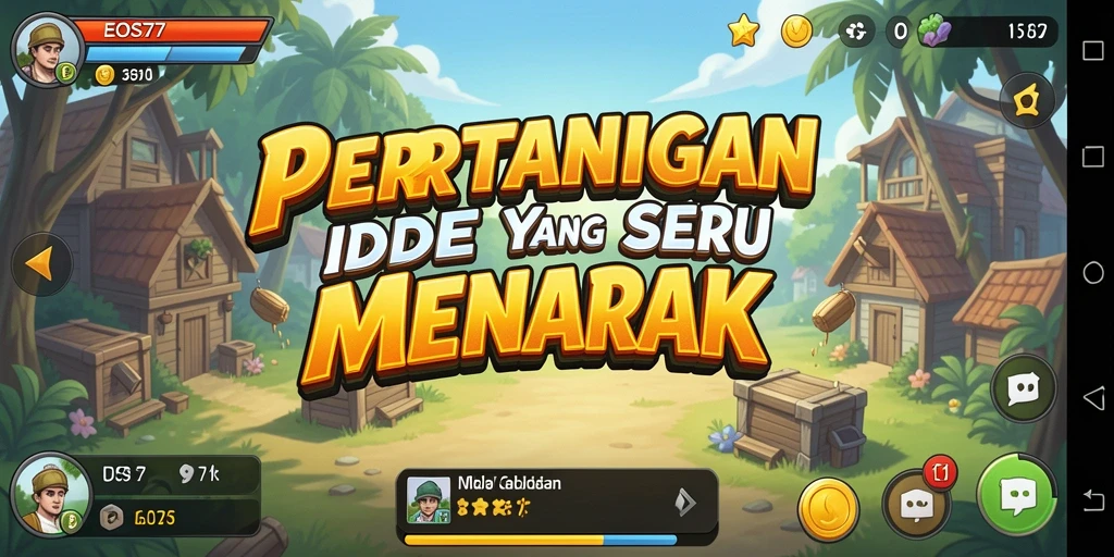 Tampilan gameplay EOS77 yang menarik dan interaktif dalam kategori Idle.