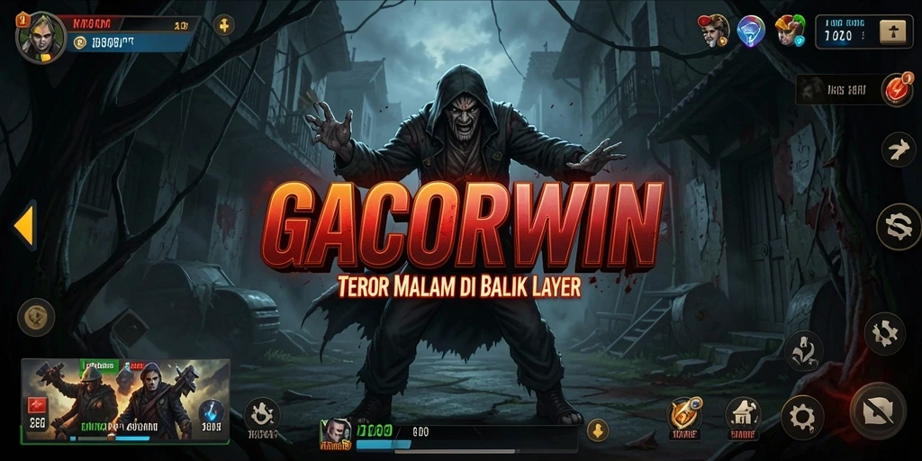 Tampilan mendebarkan dari gameplay GACORWIN yang penuh teror.