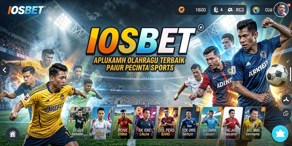 Tampilan gameplay <strong>IOSBET</strong> yang menampilkan momen-momen penting dalam olahraga.