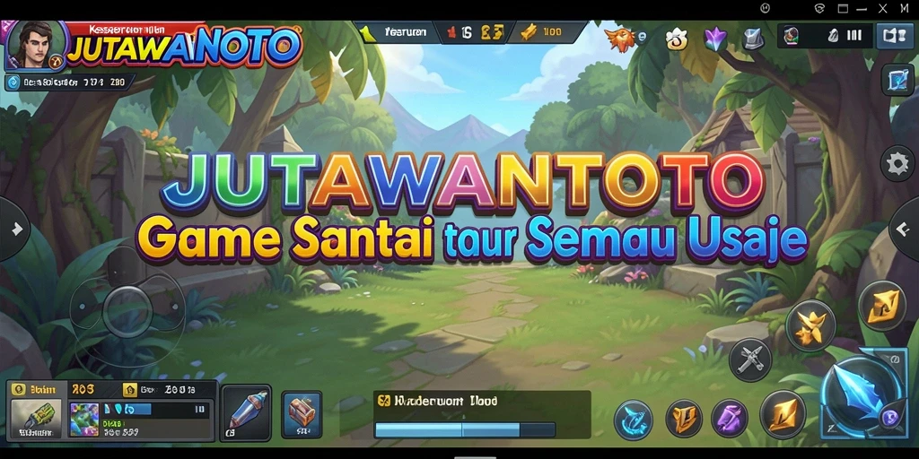 Tampilan gameplay JUTAWANTOTO yang menarik dan menyenangkan.