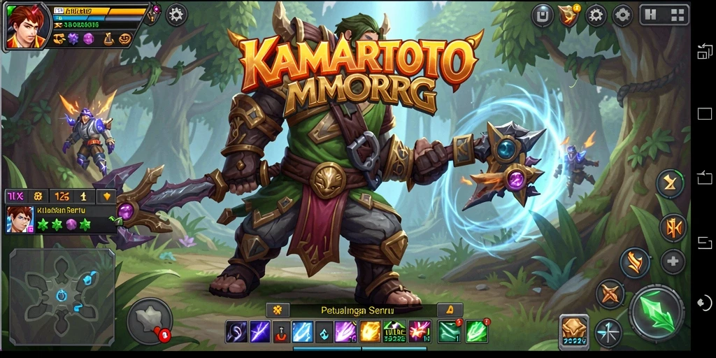 Tangkapan layar gameplay menunjukkan petualangan menakjubkan di KAMARTOTO.