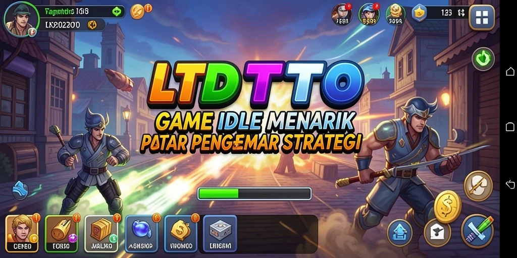 Tampilan gameplay LTDTOTO yang seru dan menantang di dunia Idle.