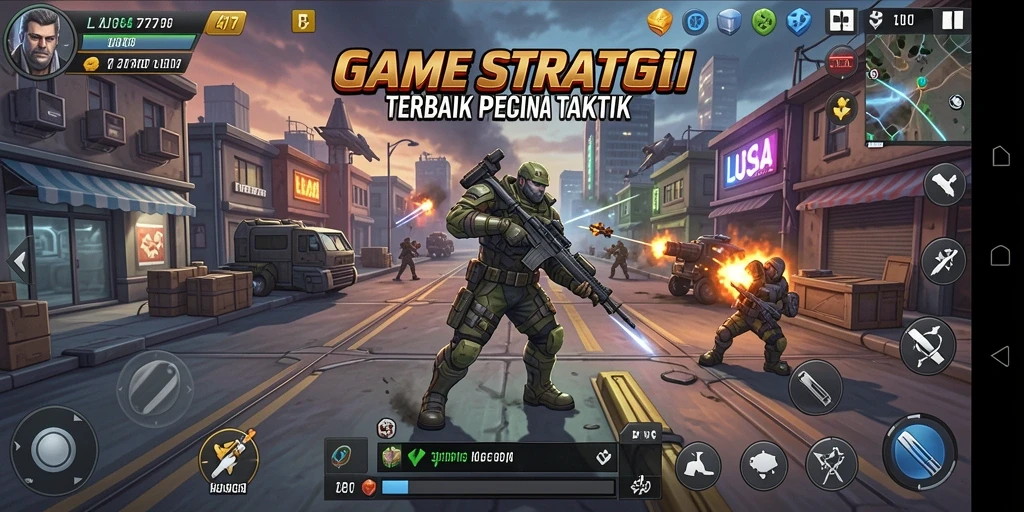 Tampilan utama permainan LUSA777 dengan strategi yang mendebarkan.