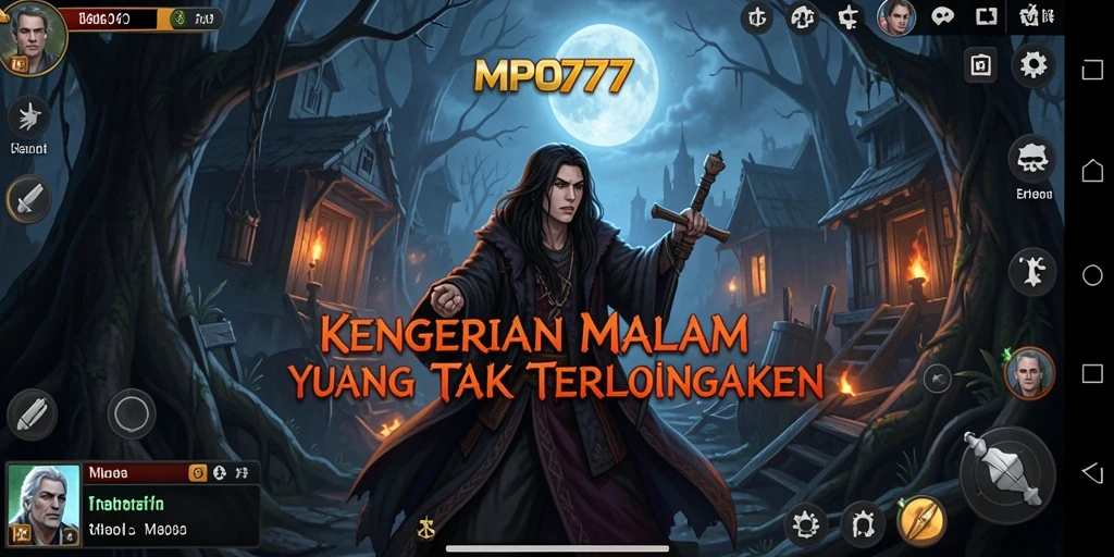 Tangkapan layar gameplay MPO777 menampilkan suasana Horror yang menegangkan.