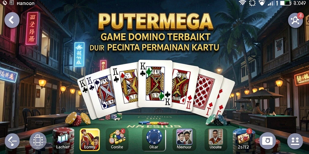 Tampilan menarik dari gameplay PUTERMEGA yang penuh warna.