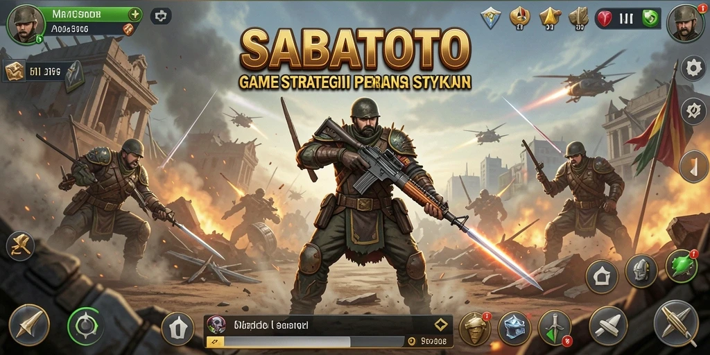 Tampilan gameplay menarik dari SABATOTO dengan aksi strategis yang seru.