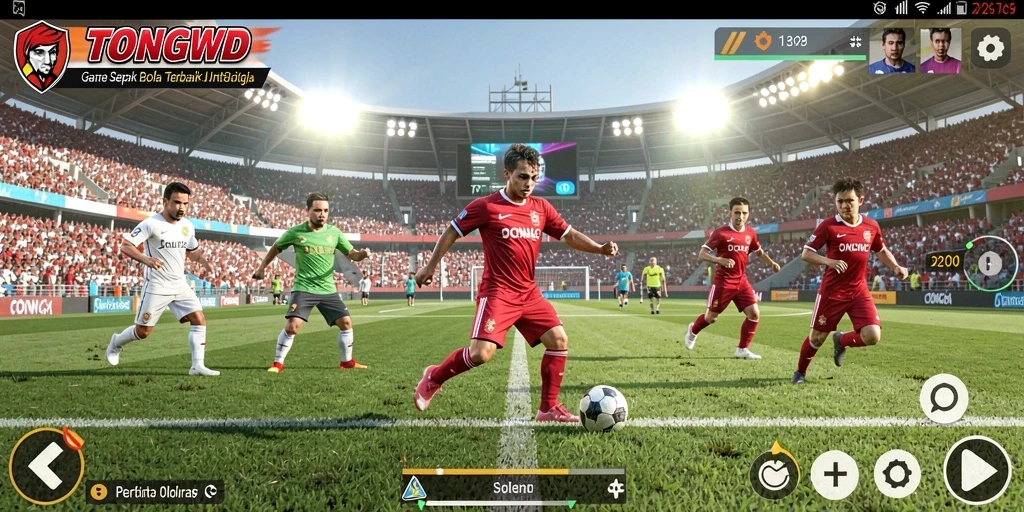 Tampilan gameplay TONGWD yang seru dan menegangkan.